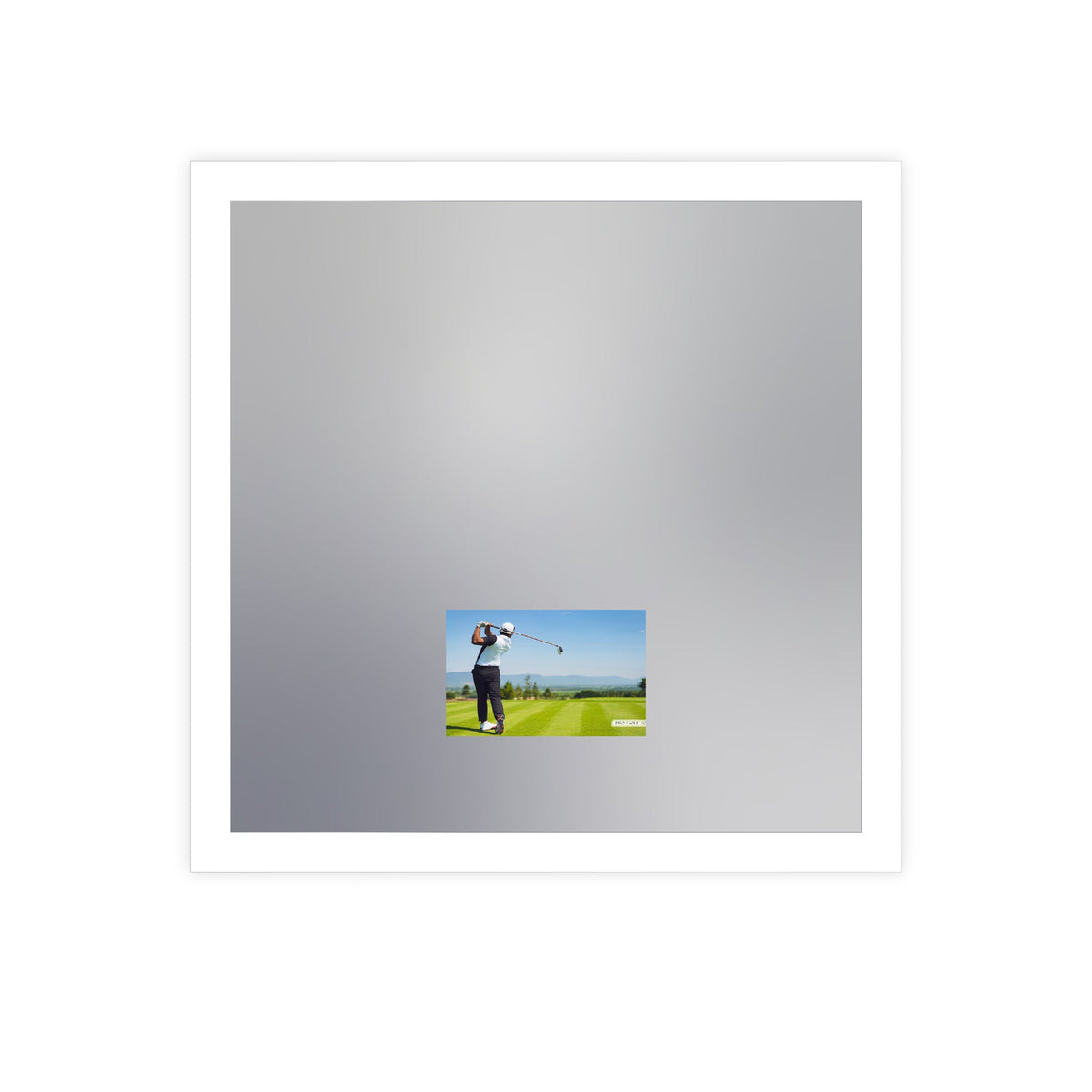 Silhouette LED Lighted Mirror TV (15.6-Inch TV / Small).