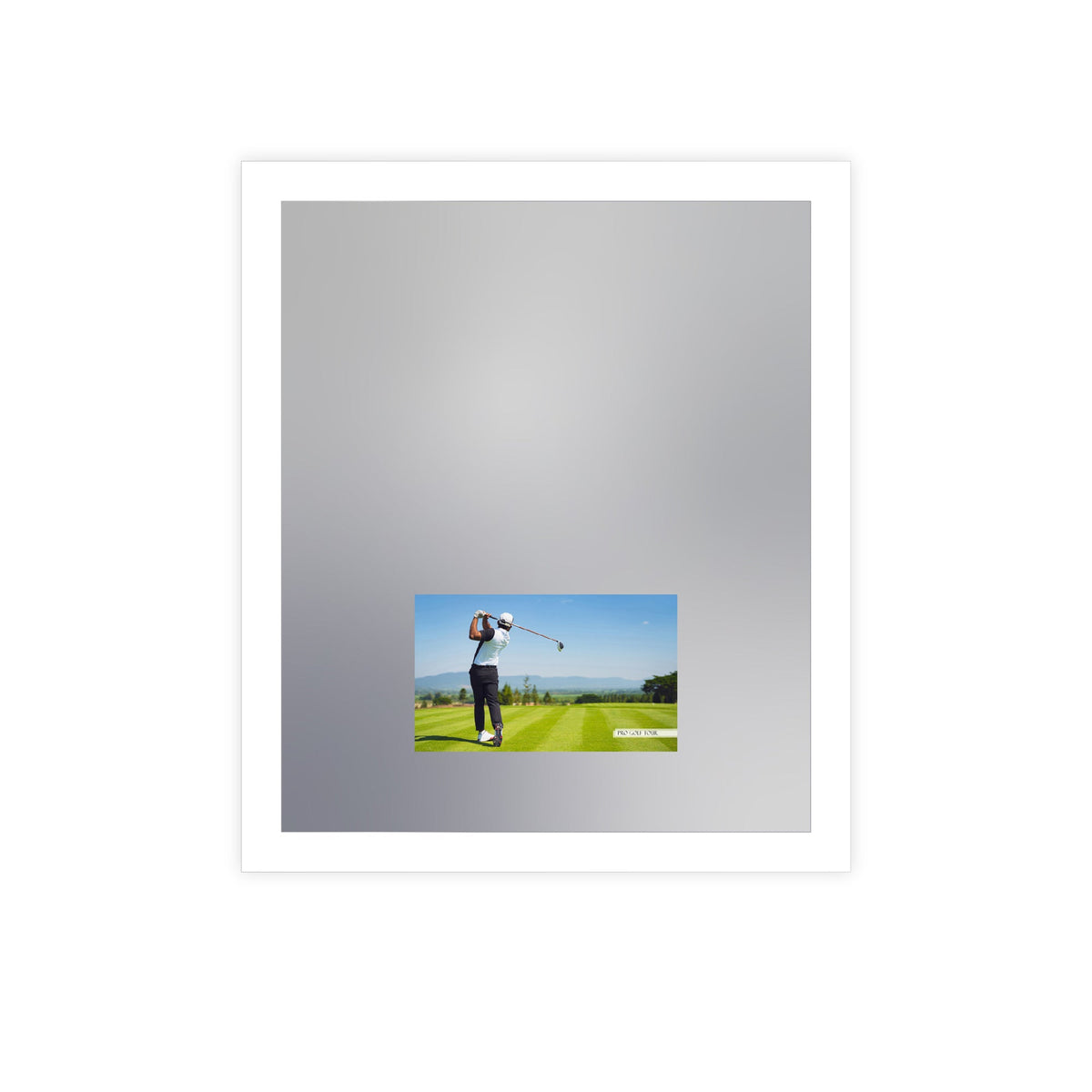 Silhouette LED Lighted Mirror TV (21.5-Inch TV / X-Small).