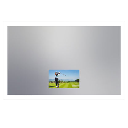 Silhouette LED Lighted Mirror TV (21.5-Inch TV / XX-Large).