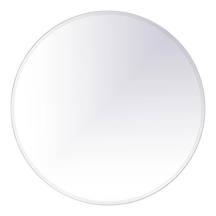 Elegant Round Mirror (42-Inch).