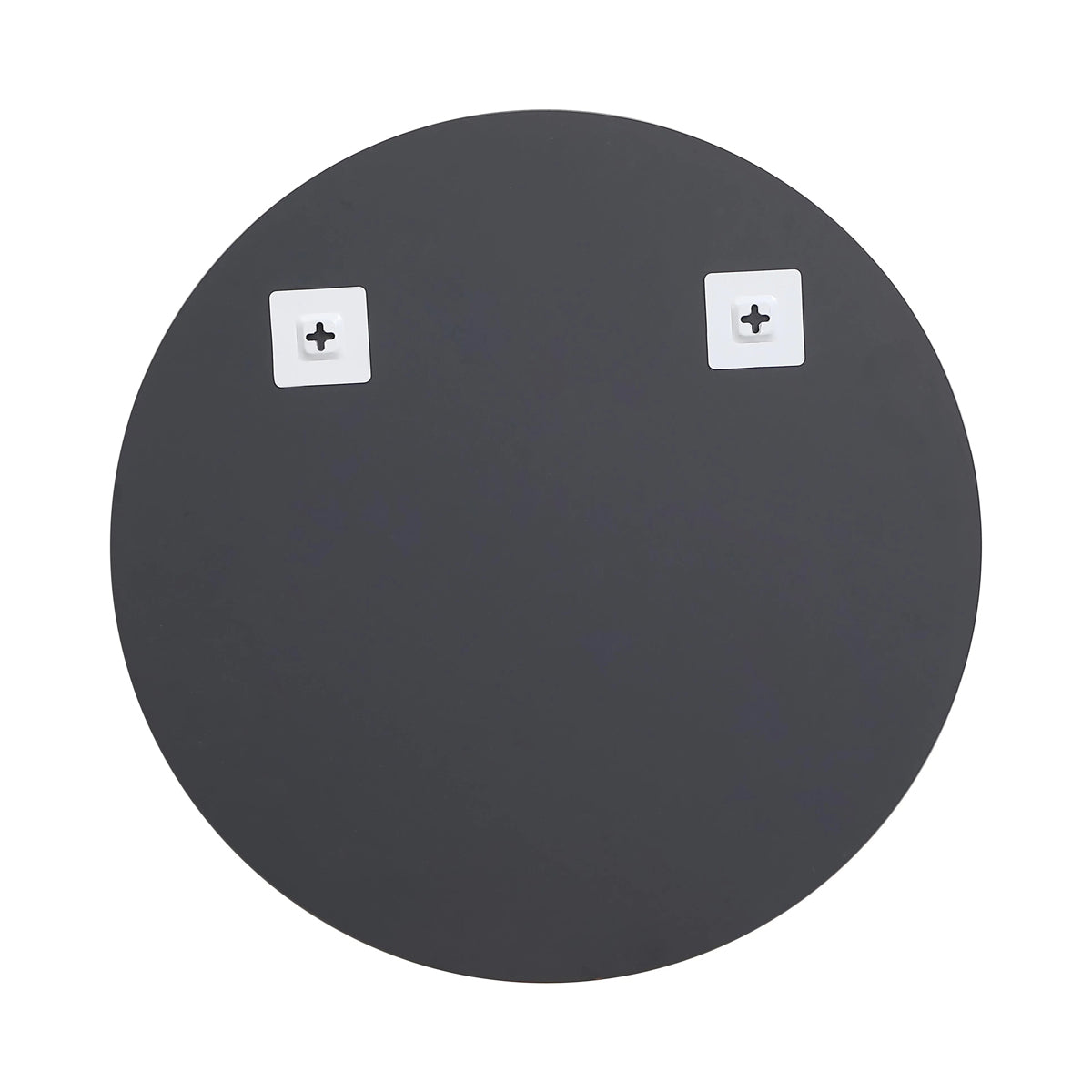 Elegant Round Mirror in Detail.