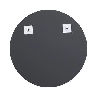 Elegant Round Mirror in Detail.