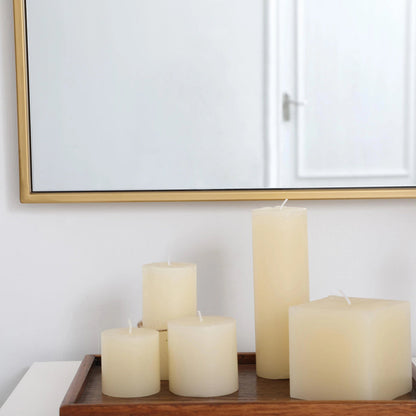 Elegant Square Framed Mirror in Detail.