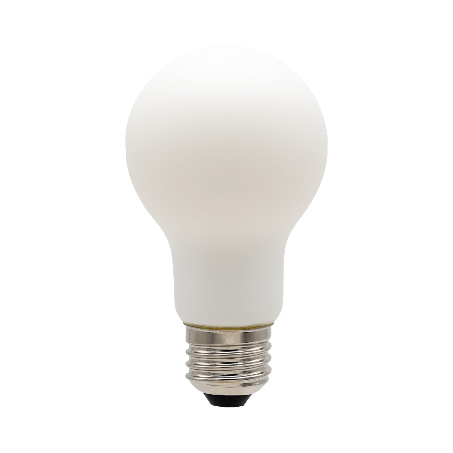 Emeryallen A19 Shaped E26 Base 120V LED Bulb in Porcelain White (7W).