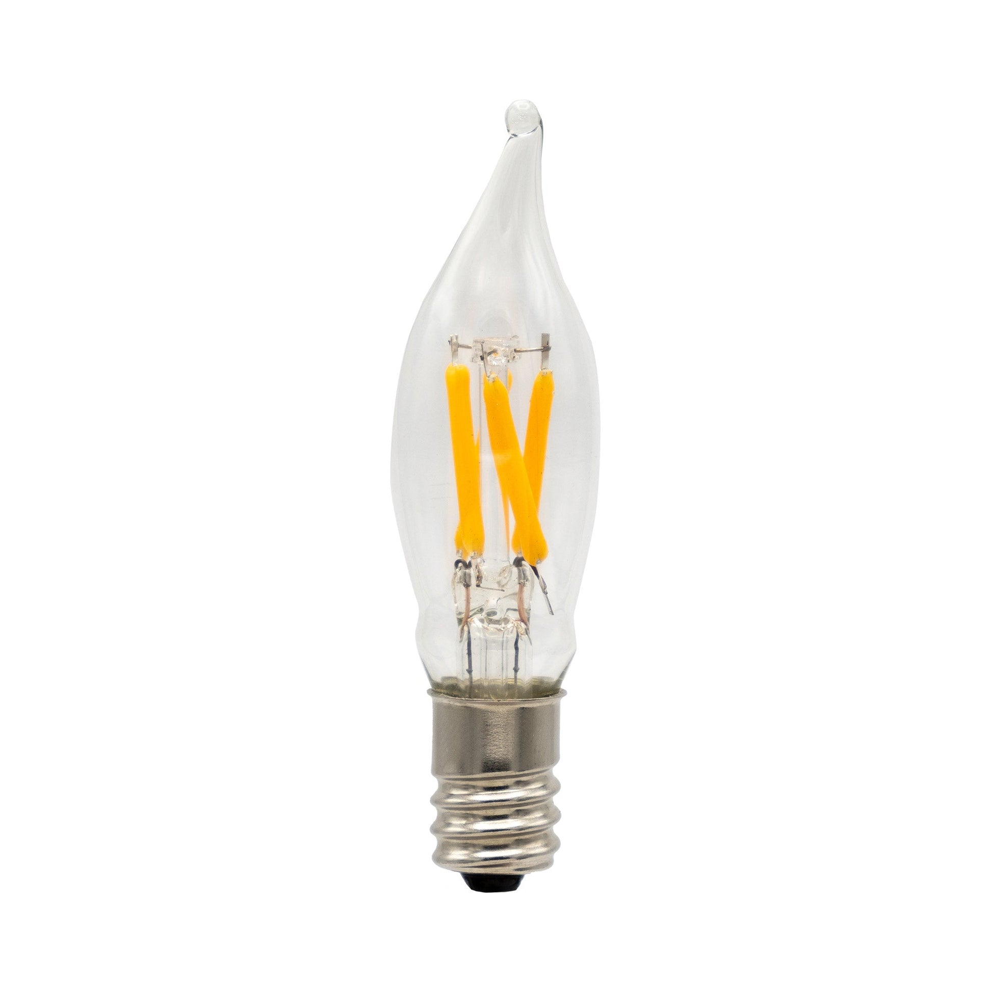 Emeryallen Candle Shaped E12 Base C6 Type 120V LED Bulb.