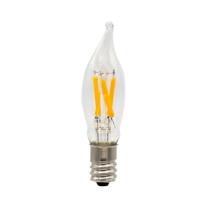 Emeryallen Candle Shaped E12 Base C6 Type 120V LED Bulb.