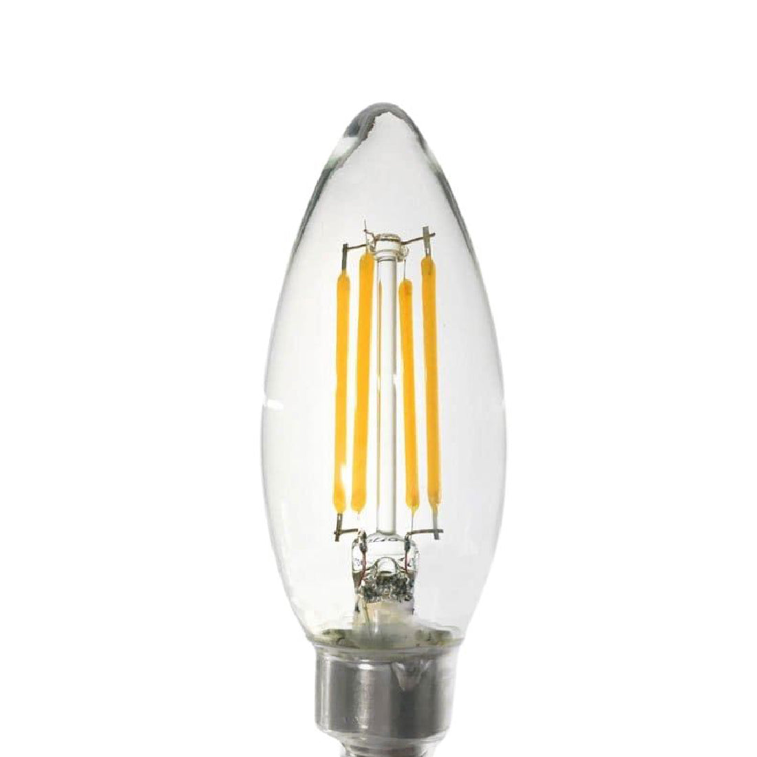 Emeryallen Torpedo Shaped E12 Base B10 Type 120V Mini LED Bulb in Detail.