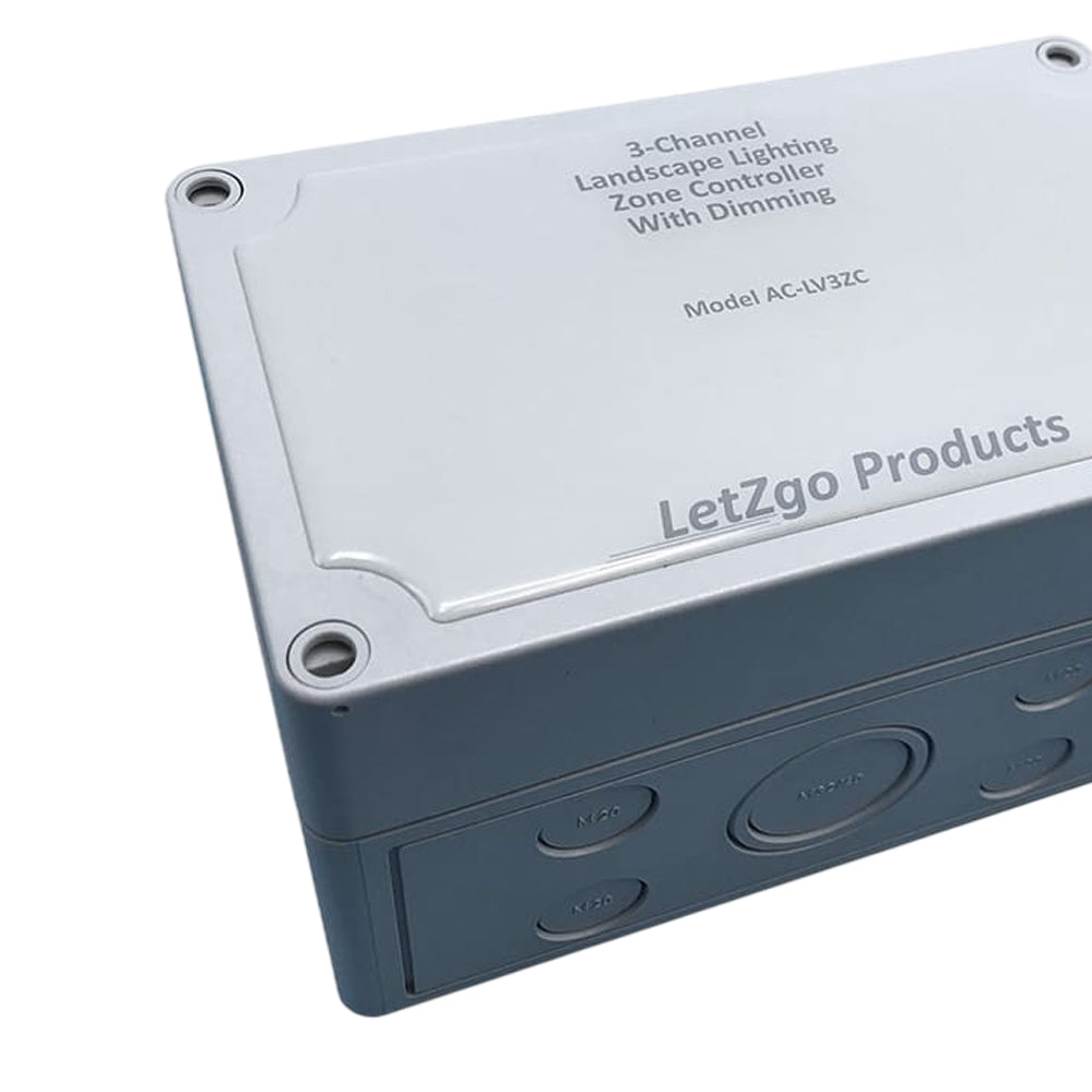LetZgo Landscape Lighting Zone Controller in Detail.