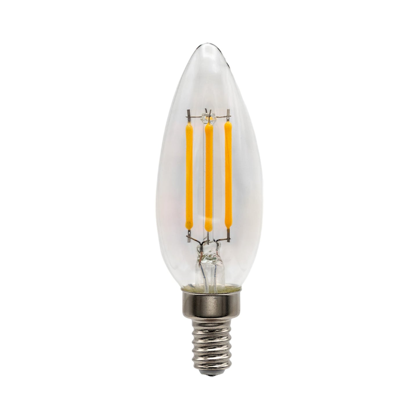 Emeryallen Torpedo Shaped E12 Base B10 Type 120V LED Bulb (2700K).