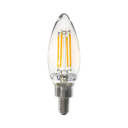 Emeryallen Torpedo Shaped E12 Base B10 Type 120V LED Bulb in Detail.