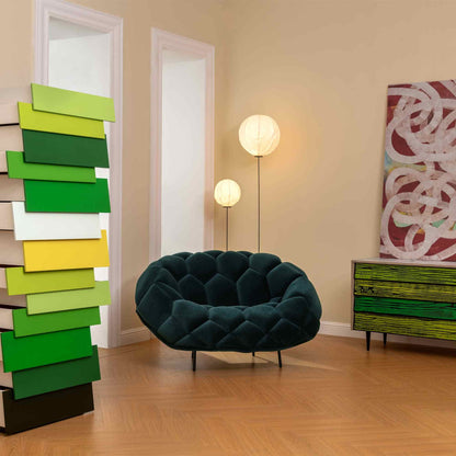 Cho LED Floor Lamp in living room.