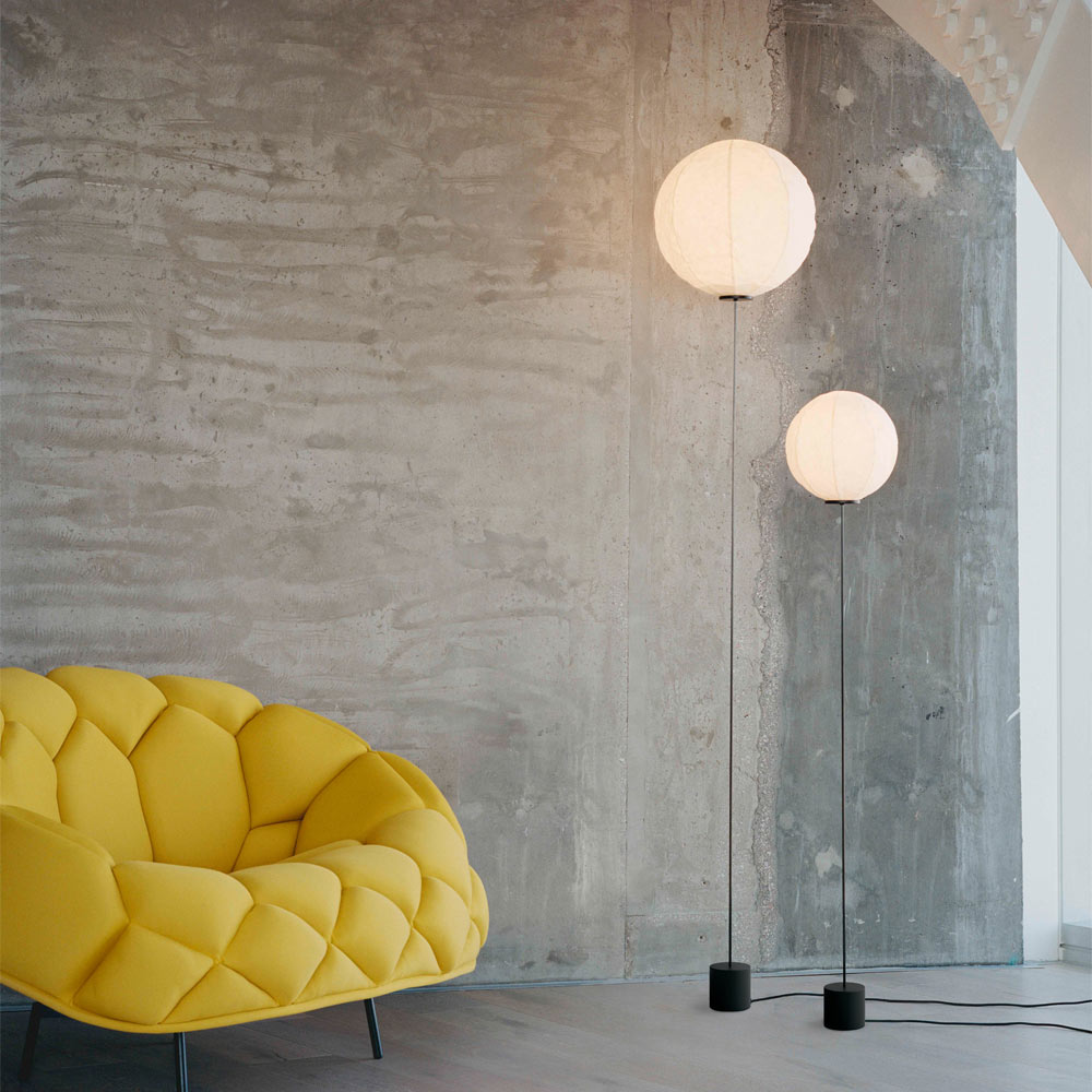 Cho LED Floor Lamp in living room.