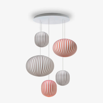 Filigrana Cluster and Cloud Pendant Light in Detail.