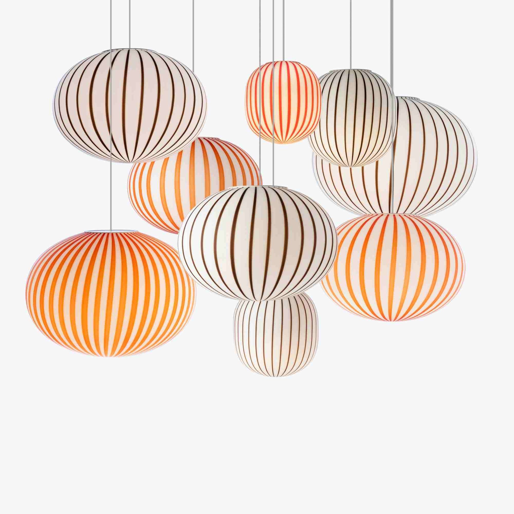Filigrana Cluster and Cloud Pendant Light in Detail.