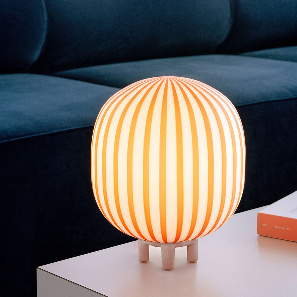 Filigrana Cylinder LED Table Lamp in Detail.