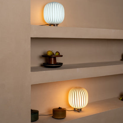 Filigrana Cylinder LED Table Lamp in Detail.