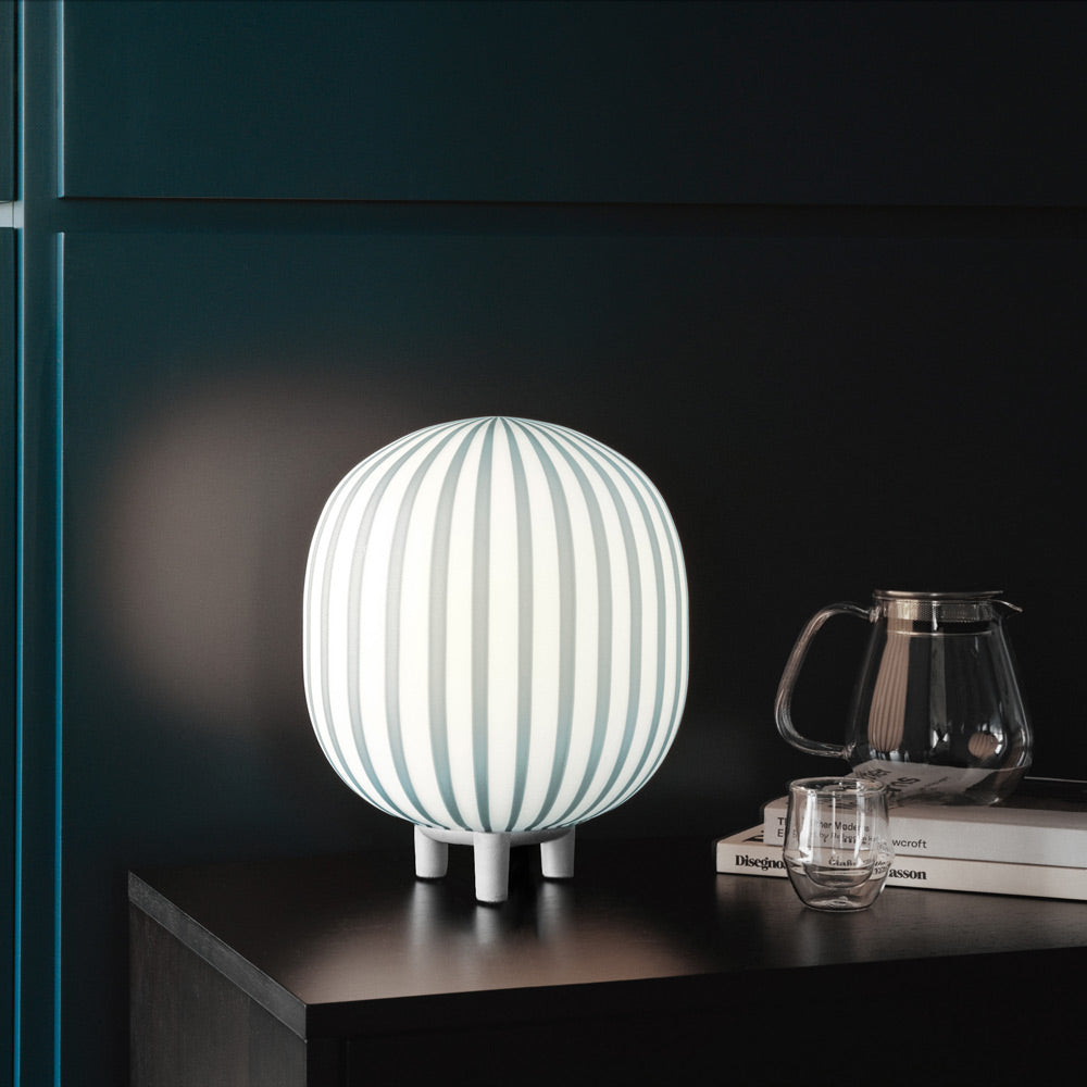 Filigrana Cylinder LED Table Lamp in Detail.