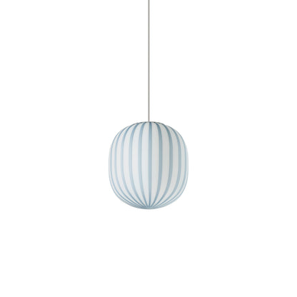 Filigrana Cylinder Pendant Light in Blue.