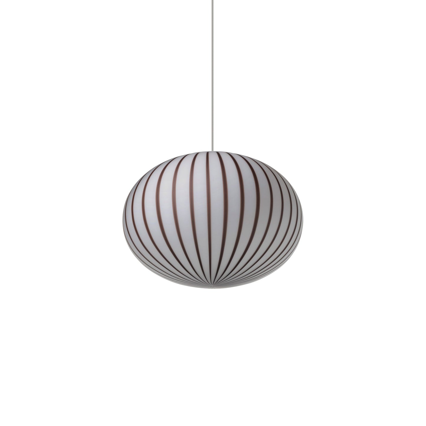 Filigrana Ellipse Pendant Light in Black (Small).