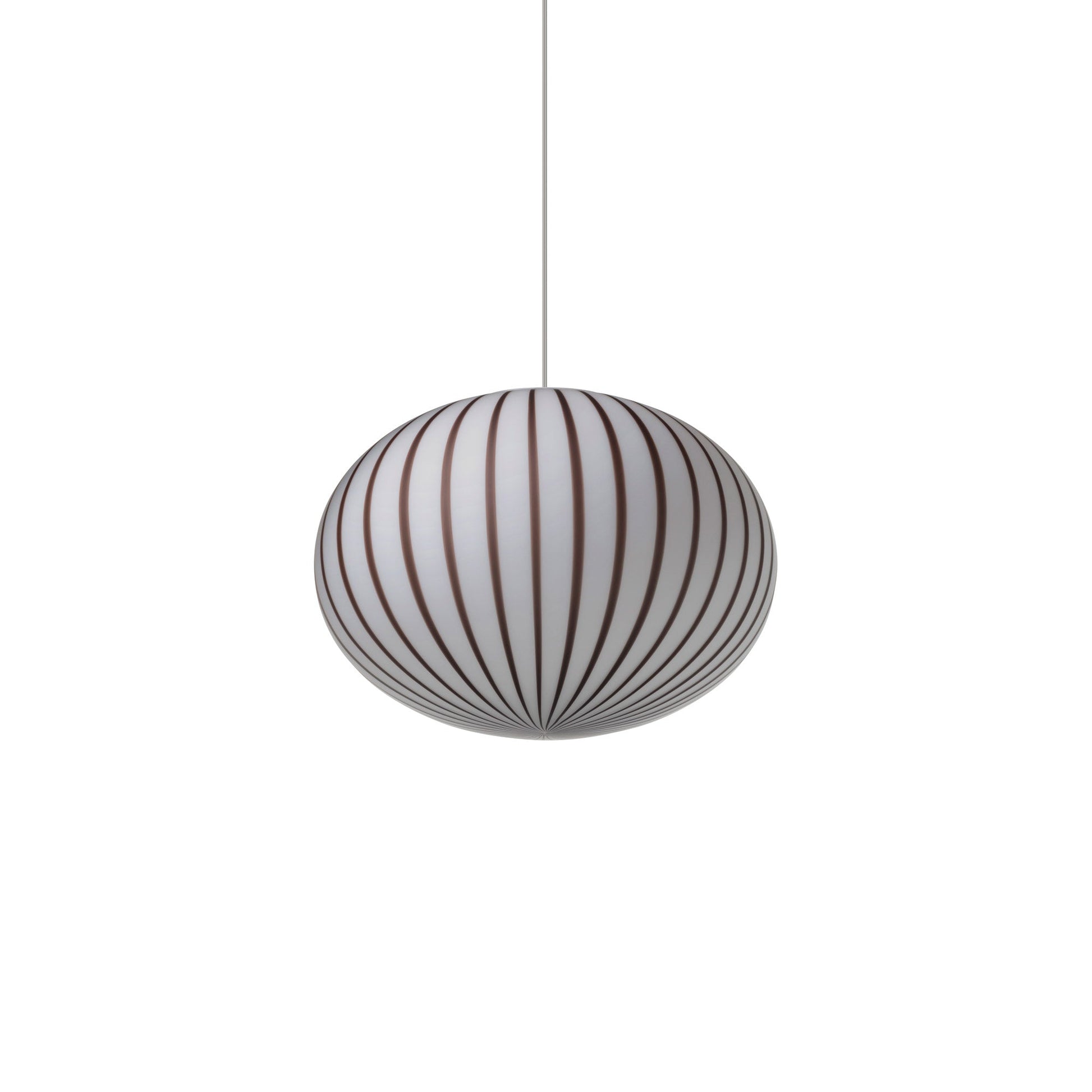 Filigrana Ellipse Pendant Light in Black (Small).