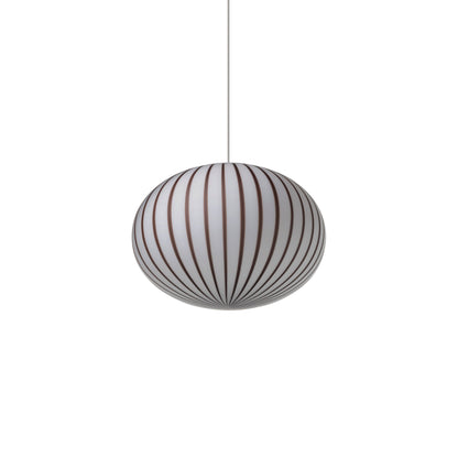 Filigrana Ellipse Pendant Light in Black (Small).