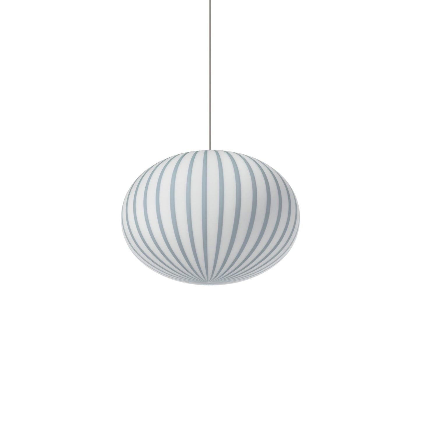 Filigrana Ellipse Pendant Light in Blue (Small).
