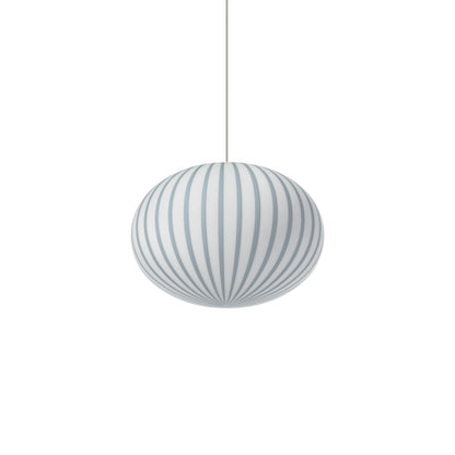 Filigrana Ellipse Pendant Light in Blue (Small).