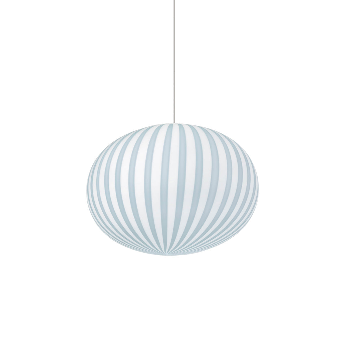 Filigrana Ellipse Pendant Light in Blue (Large).
