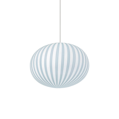 Filigrana Ellipse Pendant Light in Blue (Large).