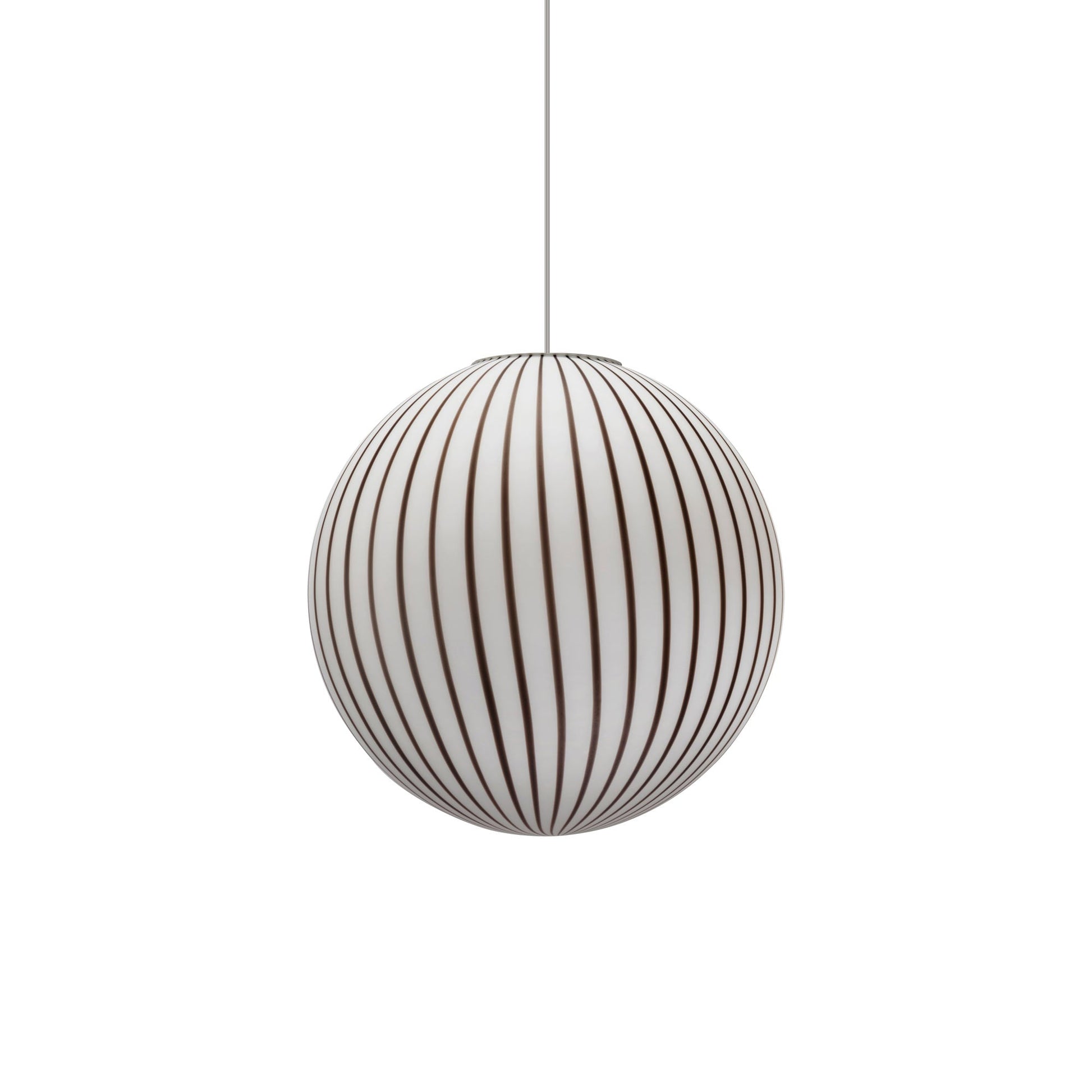 Filigrana Globe Pendant Light in Black.