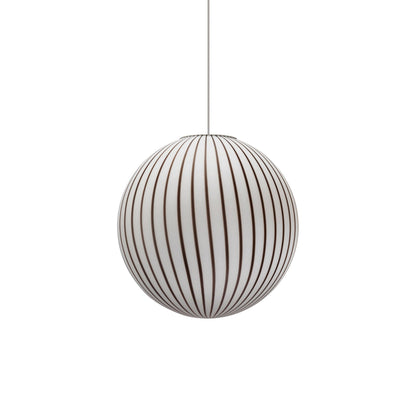 Filigrana Globe Pendant Light in Black.