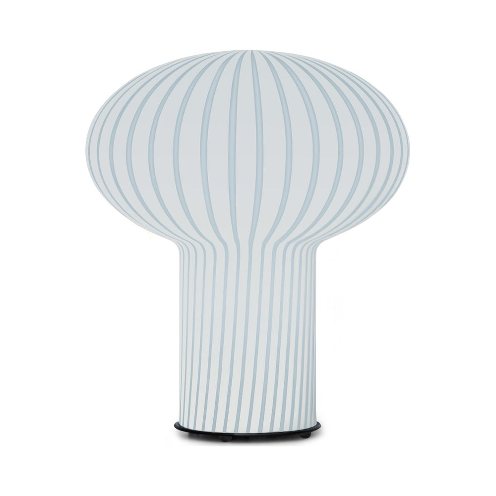 Filigrana Mushroom LED Table Lamp in Blue.