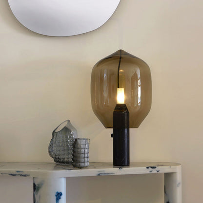 Lighthouse Table Lamp in living room.