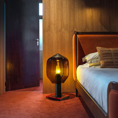 Lighthouse Table Lamp in bedroom.