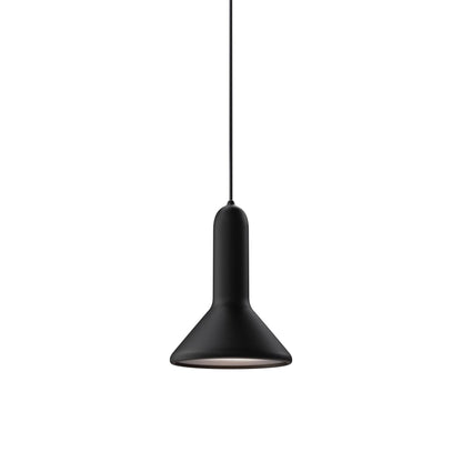Torch Cone Pendant Light in Black (Small).