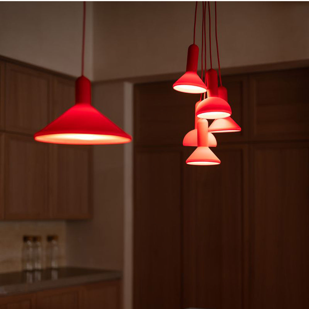 Torch Cone Pendant Light in Detail.