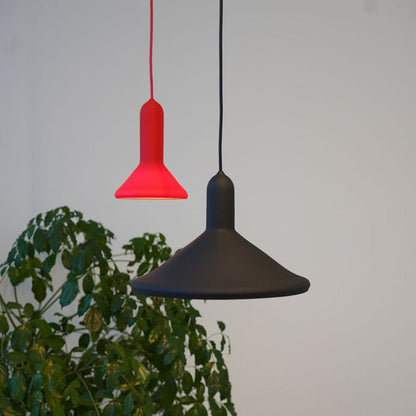 Torch Cone Pendant Light in Detail.