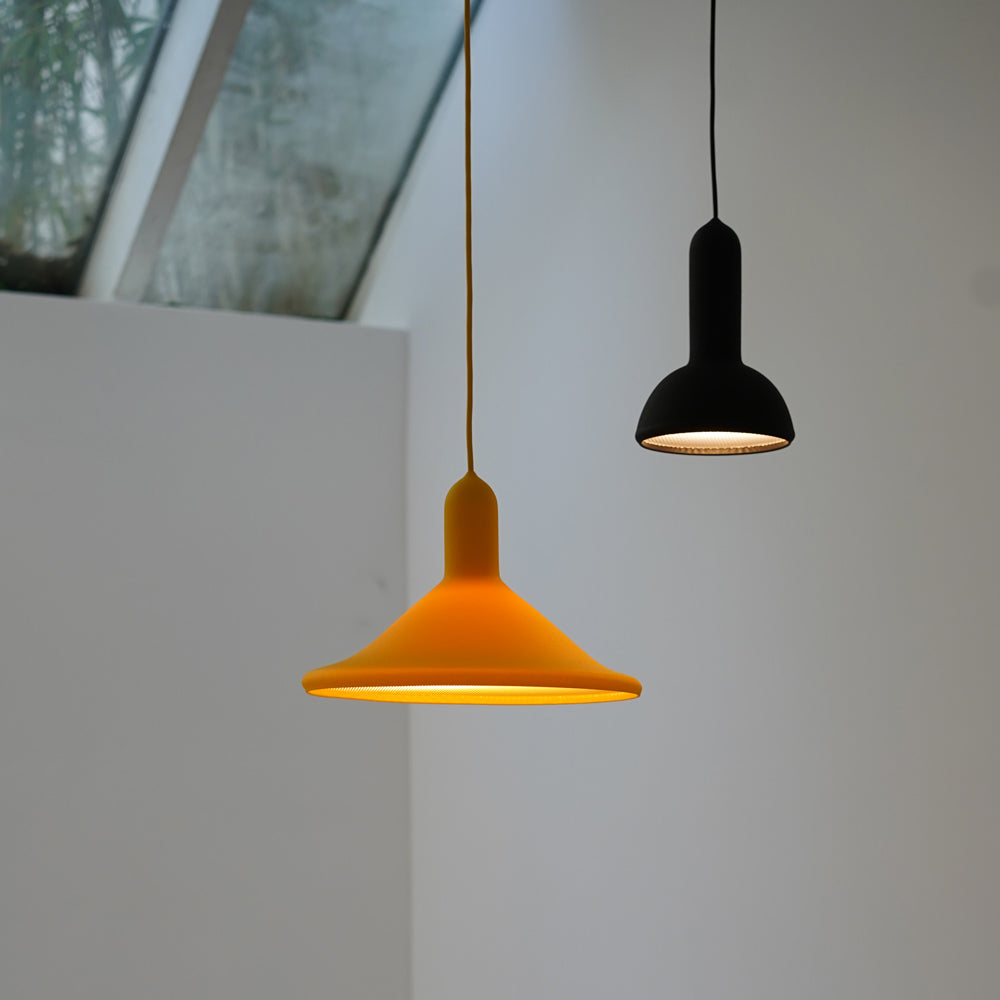 Torch Cone Pendant Light in Detail.