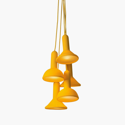 Torch Punch Pendant Light in Detail.