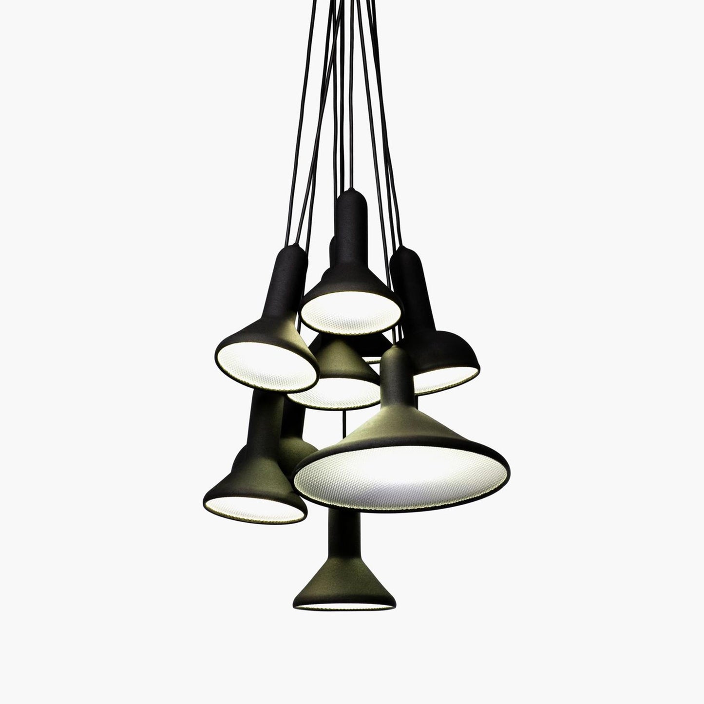 Torch Punch Pendant Light in Detail.