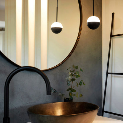 Alfi LED Pendant Light in bathroom.