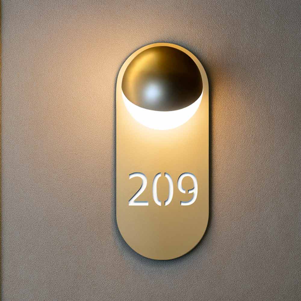 Alfi Recessed Wall Light in Detail.