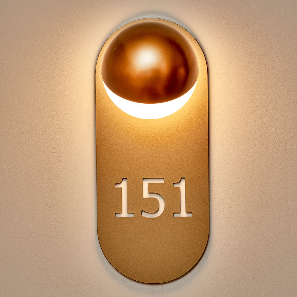 Alfi Recessed Wall Light in Detail.