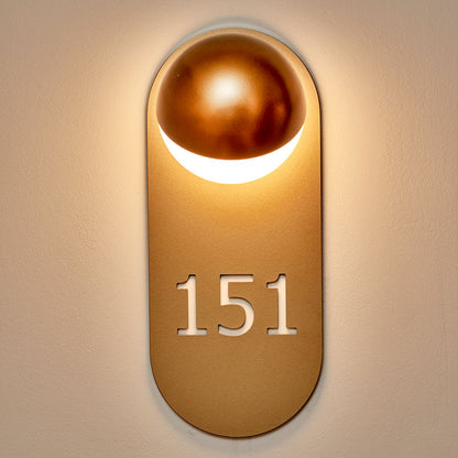 Alfi Recessed Wall Light in Detail.