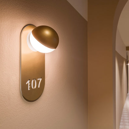 Alfi Recessed Wall Light in Detail.