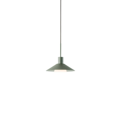 Belt 4145 LED Pendant Light in Pale Green (Small).