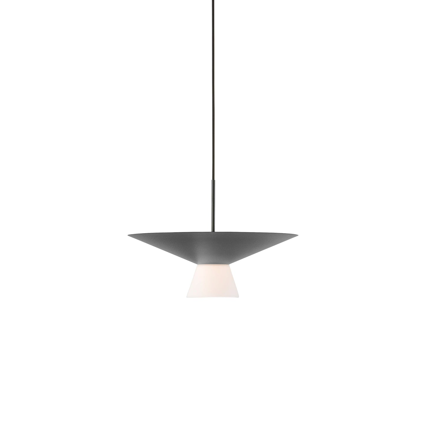 Belt 4145 LED Pendant Light in Anthracite (Medium).