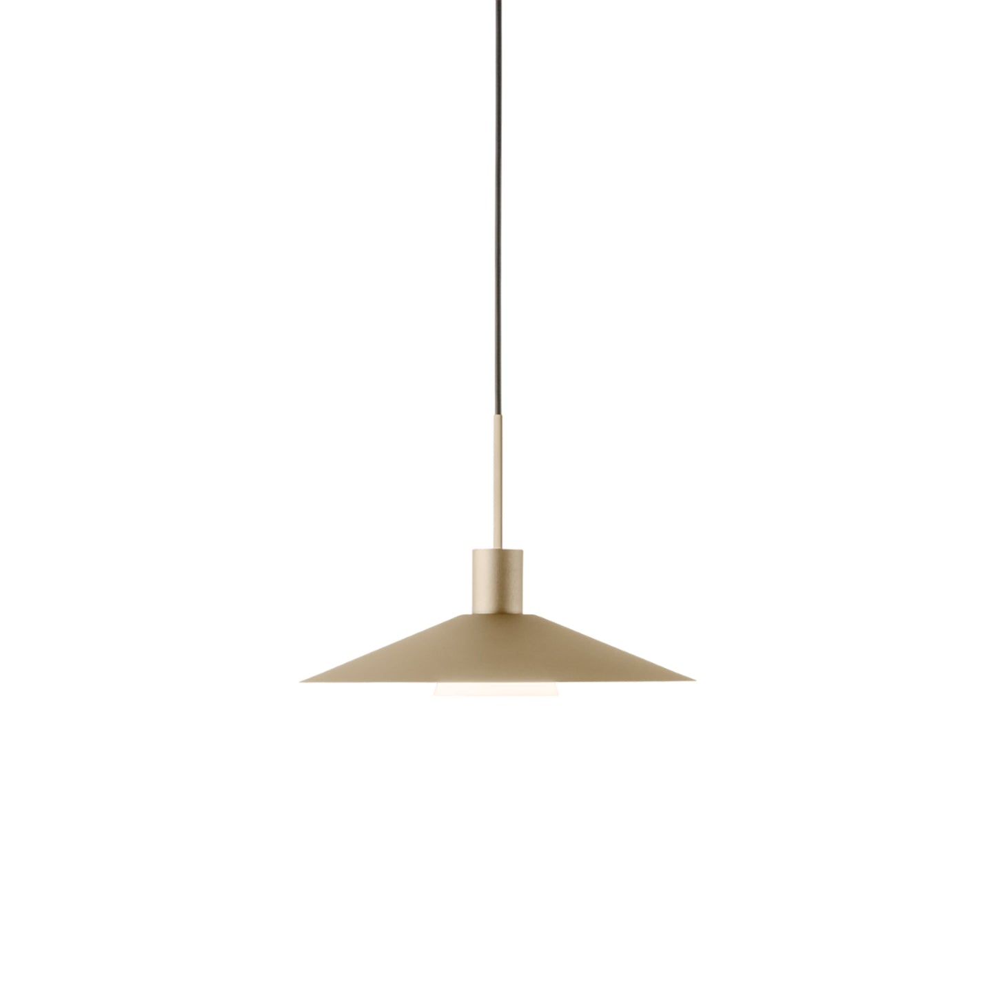 Belt 4145 LED Pendant Light in Champagne (Medium).