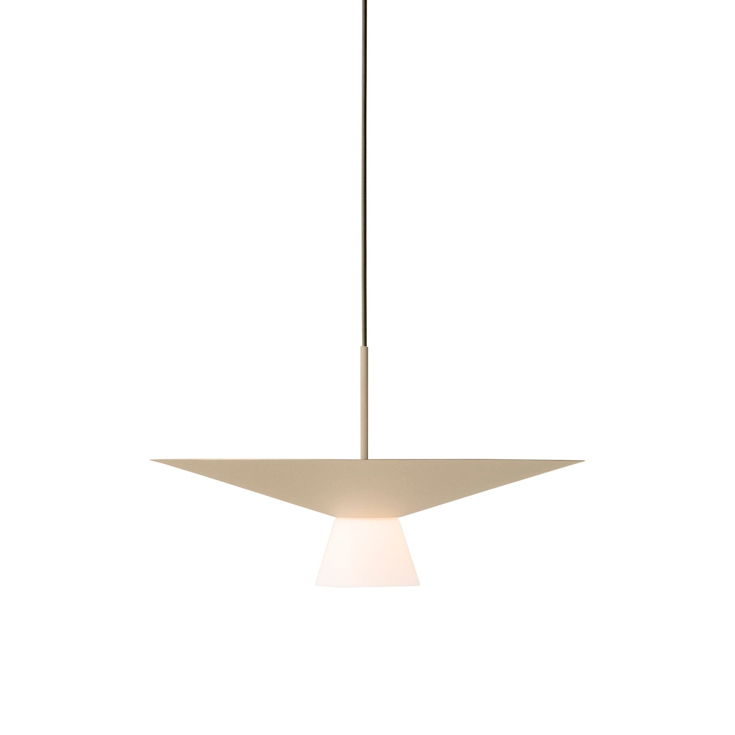 Belt 4145 LED Pendant Light in Champagne (Large).