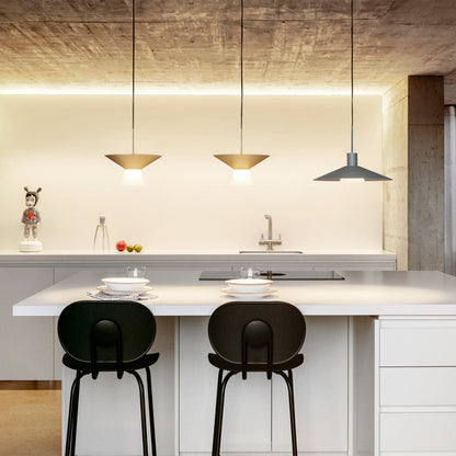Belt 4145 LED Pendant Light in kitchen.